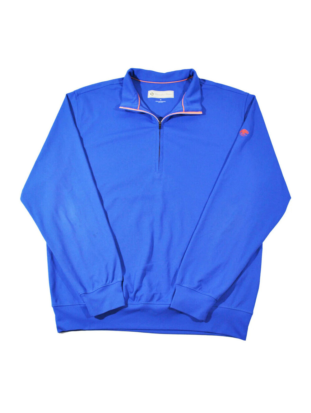 Donald Ross Oak Hills Country Club Golf Course Blue Zip Jacket Size Medium